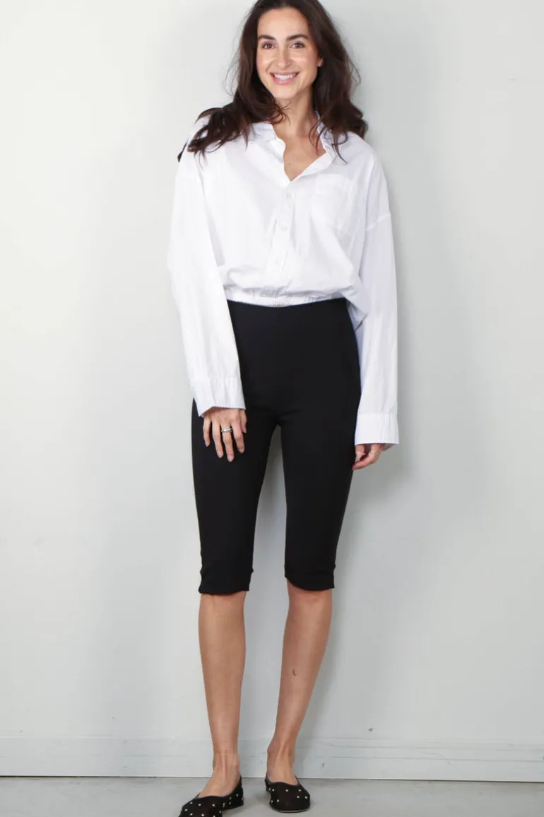 R13 Blouse - Crossover bubble shirt - White