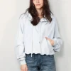 R13 Hoodie - Balloon Popover Hoodie - Light Blue