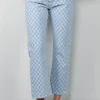 R13 Jeans - Boyfriend Jean - Checkerboard