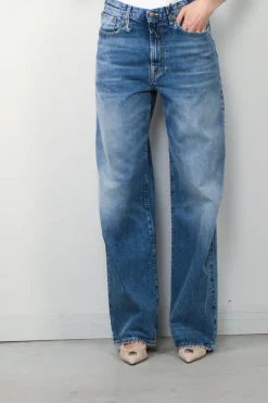 R13 Jeans - D'Arcy Loose Jean - Hutton Blue