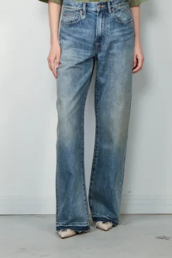 R13 Jeans - D'Arcy Loose Jean - Barter Indigo