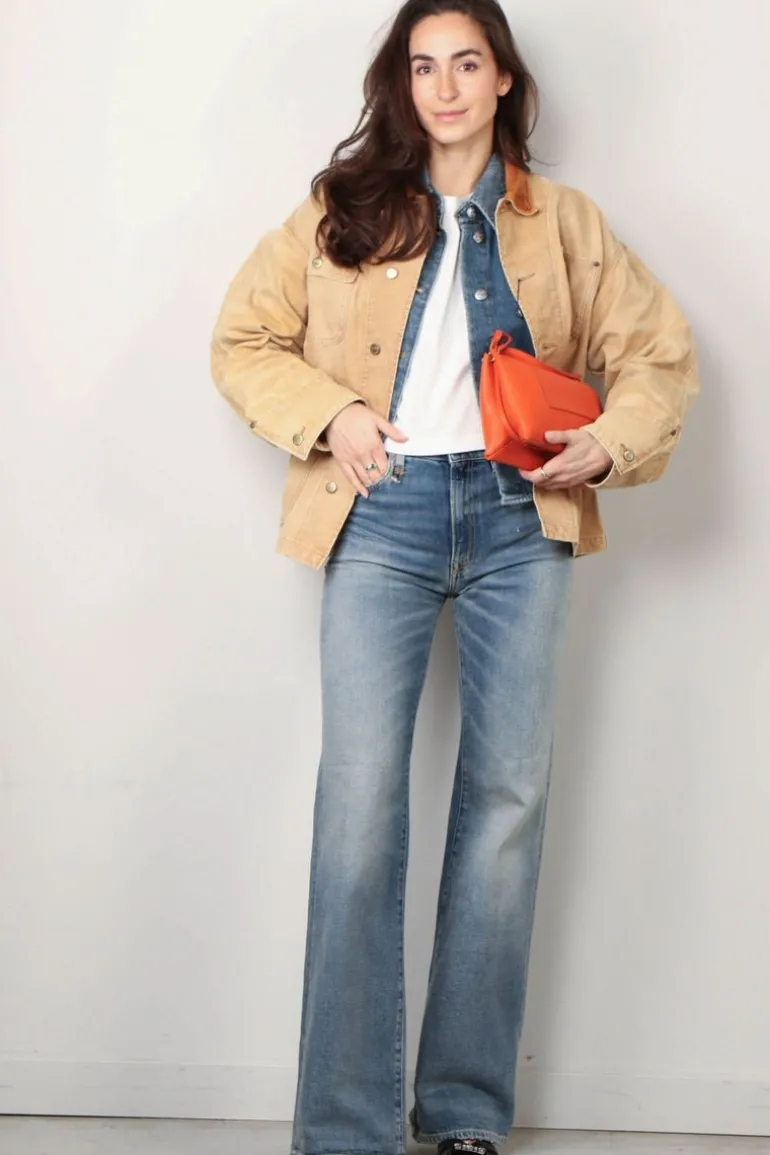 R13 Jeans - Jane - Hester Blue Stretch
