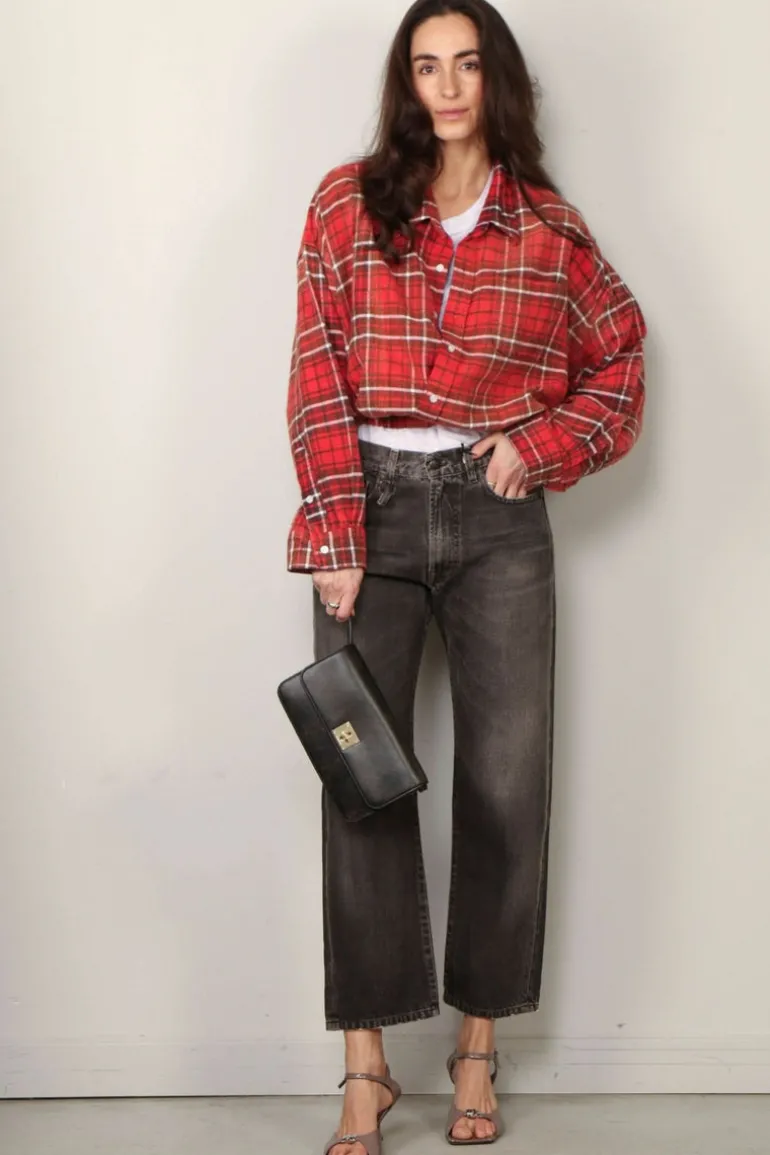 R13 Jeans - Boyfriend jean - Mud grey