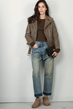 R13 Jeans - Crossover Jean - Gold Blue