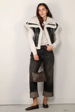 R13 Jeans - Cuffed X-BF jean - Abbey black