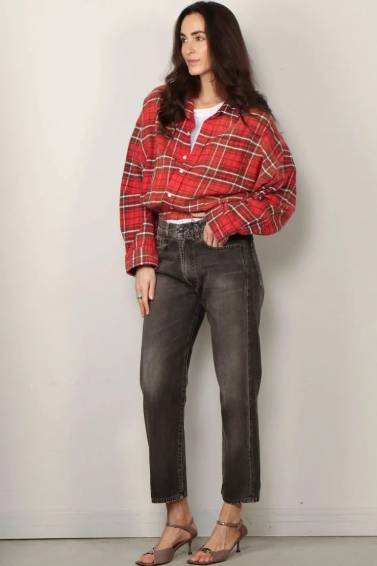 R13 Jeans - Boyfriend jean - Mud grey