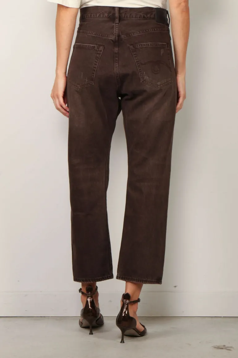 R13 Jeans - Crossover - Vintage chocolate brown
