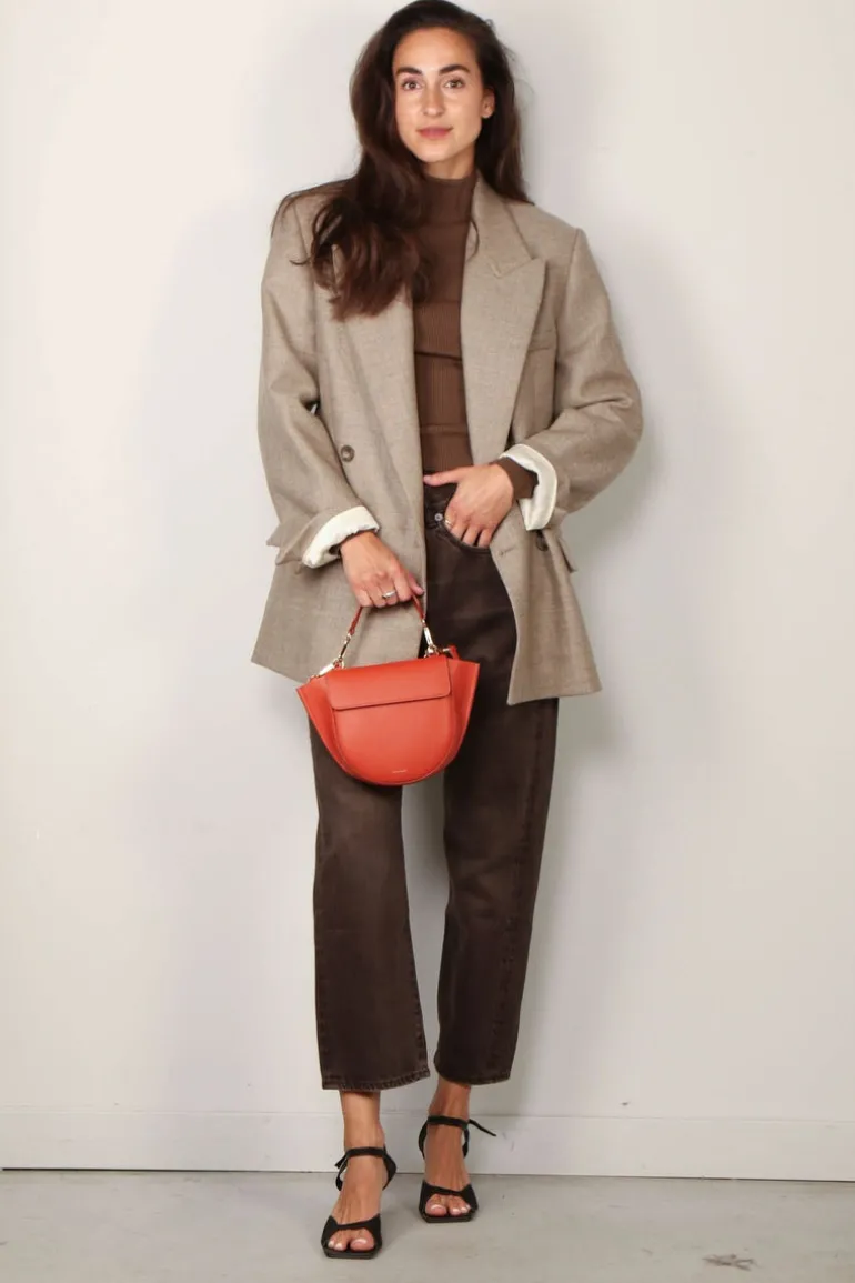 R13 Jeans - Crossover - Vintage chocolate brown
