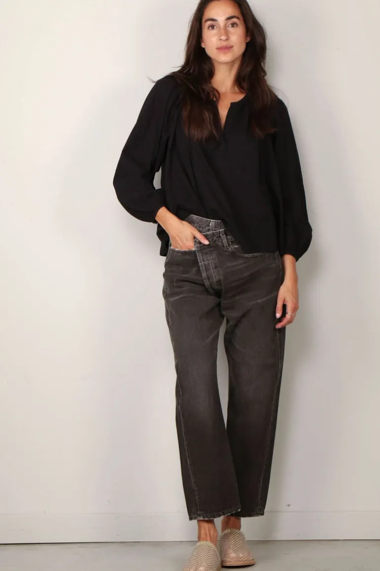 R13 Jeans - Cross over jean - Mud grey