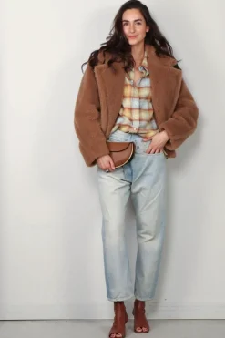 R13- jeans Crossover Jean - Toni Blue