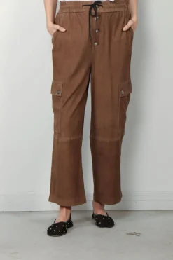 Raiine Broek - Hill - Suede - Dusty Brown