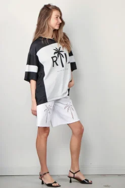Raiine x BYLOTTE Tee - Bl1 - Bball - Offwhite Black