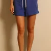 Ralph Lauren short - PRL FLC SHRT ATHLETIC - GRAPHIC ROYAL