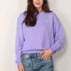 Ralph Lauren Sweater - PRL CN PO-long sleeve sweatshirt - Pure lilac