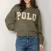 Ralph Lauren Sweater - Polo Intrsia - Field Sage Marl
