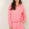 Ralph Lauren hoodie - PRL SHRNKHD-LONG SLEEVE - RIBBON PINK