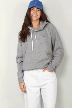 Ralph Lauren Sweater - SHRNKHDSMPP-Long Sleeve - Dark Vintage Heather