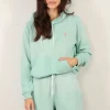 Ralph Lauren hoodie - PRL SHRNKHD-LONG SLEEVE - CELADON