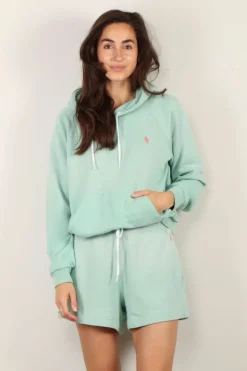 Ralph Lauren hoodie - PRL SHRNKHD-LONG SLEEVE - CELADON