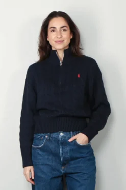 Ralph Lauren Sweater - Long Sleeve Pullover - Hunter Navy