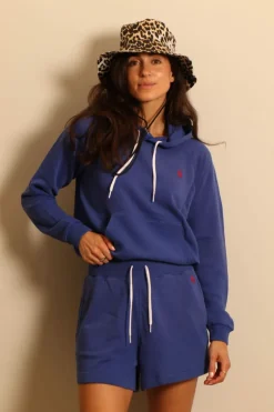 Ralph Lauren hoodie - PRL SHRNKHD-LONG SLEEVE - GRAPHIC ROYAL