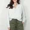 Ralph Lauren blouse - N WD CRP ST-LONG SLEEVE-BUTTON FRONT SHIRT - chambray