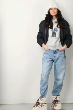 Ralph Lauren Hoodie - Vtgsnwfkbrhd Long Sleeve Sweatshirt - Taylor Heather