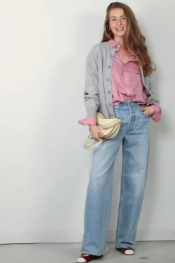 Ralph Lauren Blouse - LS RX ANW ST-long sleeve-button front shirt - Surfside rose
