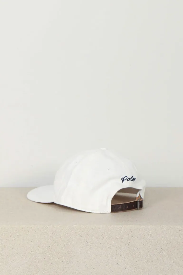 Ralph Lauren Pet - Ralph logo twillball cap - Deckwash white