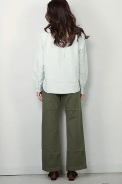 Ralph Lauren blouse - N WD CRP ST-LONG SLEEVE-BUTTON FRONT SHIRT - chambray