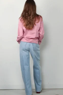 Ralph Lauren Blouse - LS RX ANW ST-long sleeve-button front shirt - Surfside rose