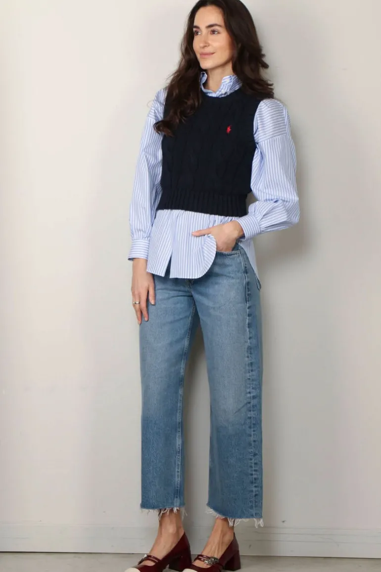 Ralph Lauren Spencer - Ctn Sleeveless Pullover - Hunter Navy