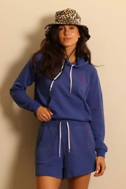 Ralph Lauren hoodie - PRL SHRNKHD-LONG SLEEVE - GRAPHIC ROYAL