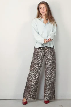 Ralph Lauren Blouse - Cropped boxy chambray shirt - Chambray