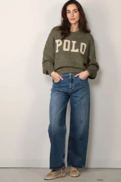 Ralph Lauren Sweater - Polo Intrsia - Field Sage Marl