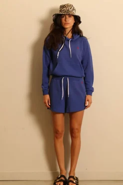 Ralph Lauren hoodie - PRL SHRNKHD-LONG SLEEVE - GRAPHIC ROYAL