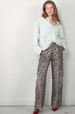 Ralph Lauren Blouse - Cropped boxy chambray shirt - Chambray