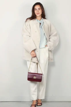 Ralph Lauren Blouse - Cropped boxy chambray shirt - Chambray