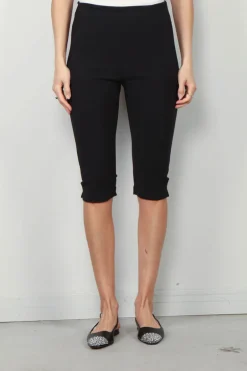 RÓHE Broek - Capri Scuba Trousers - Black