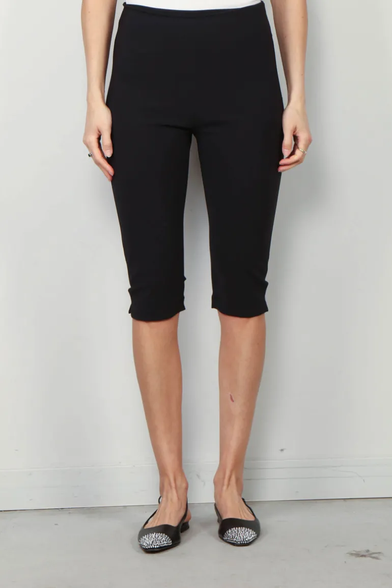 RÓHE Broek - Capri Scuba Trousers - Black