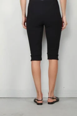 RÓHE Broek - Capri Scuba Trousers - Black