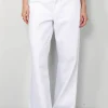 RÓHE Jeans - Low waist wide leg denim - Optic white