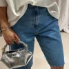 RÓHE Shorts - Baggy Fit Denim Shorts - Denim Blue