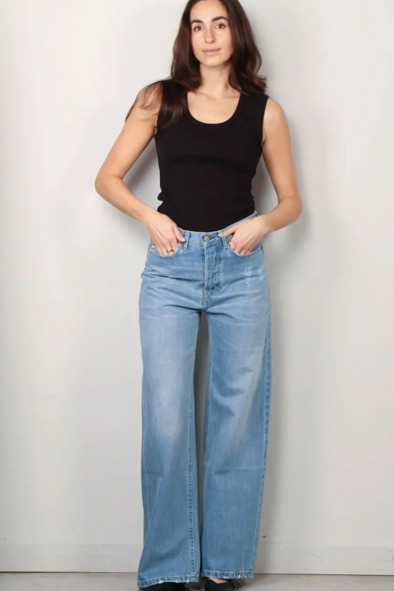 RÓHE Top - Rib Tank Top - Black