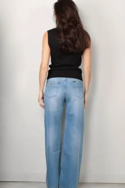 RÓHE top - Rib top - noir