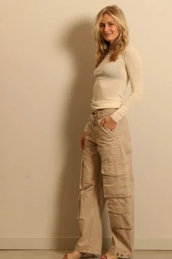 RÓHE top - Fine merino - off white