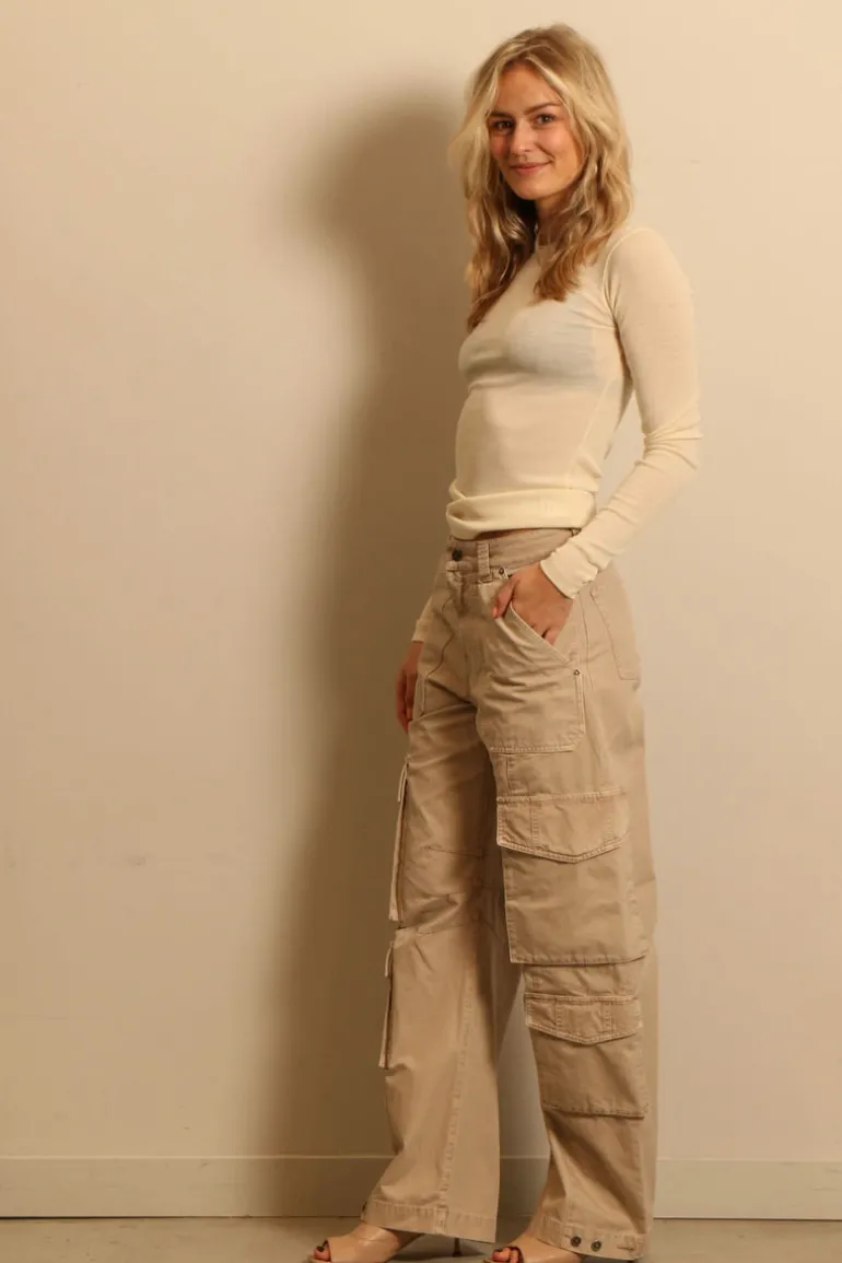 RÓHE top - Fine merino - off white