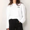 Rotate T-shirt - Long Sleeve T-Shirt - Bright white
