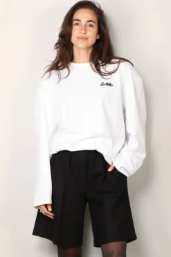 Rotate T-shirt - Long Sleeve T-Shirt - Bright white