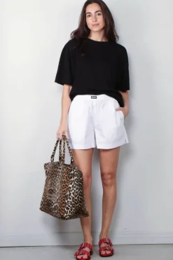 Rotate Short - Elasticated Shorts - Bright White